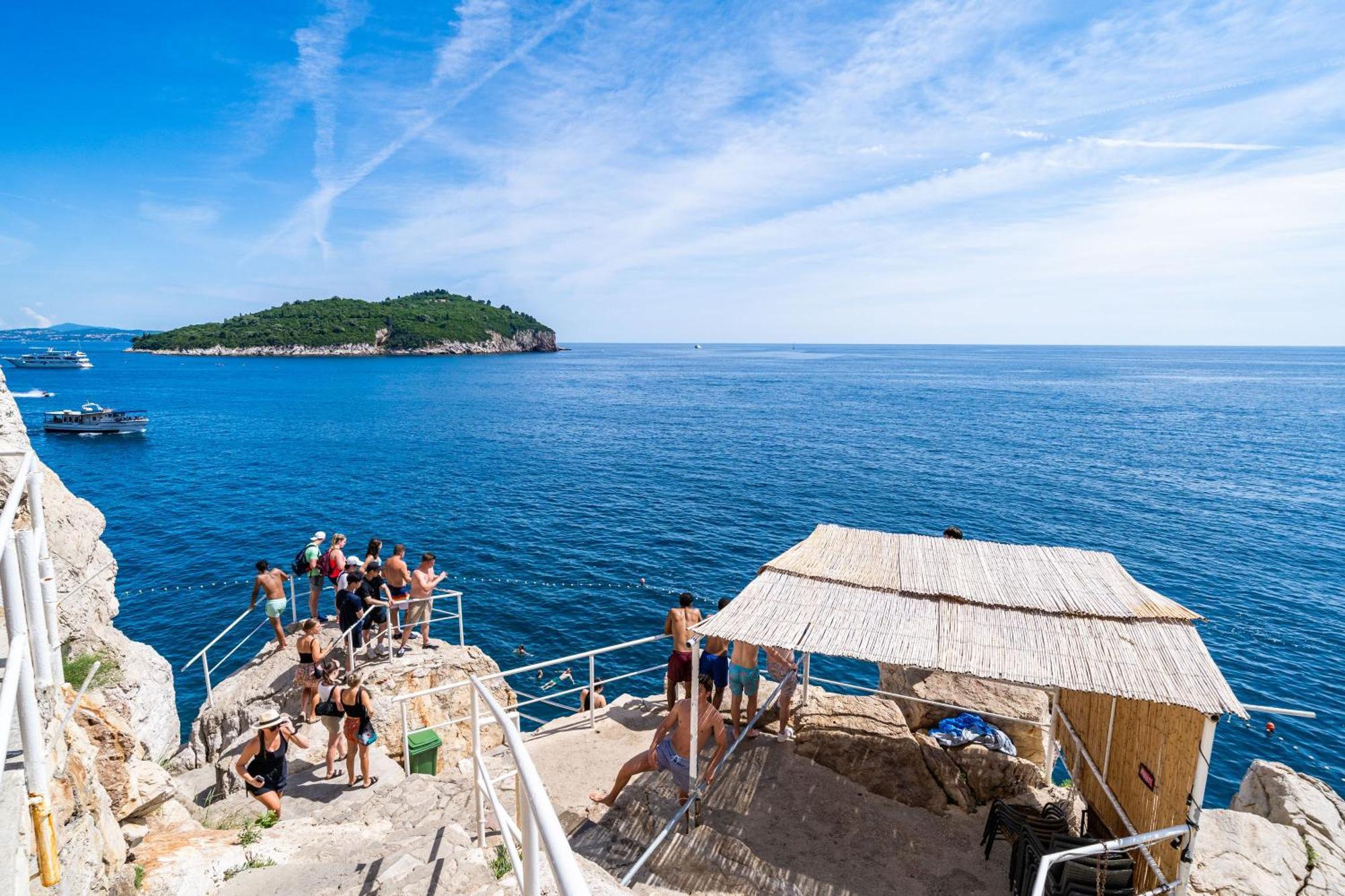 Lovely Holiday House Othello Next To The Buza Beach Дубровник Экстерьер фото